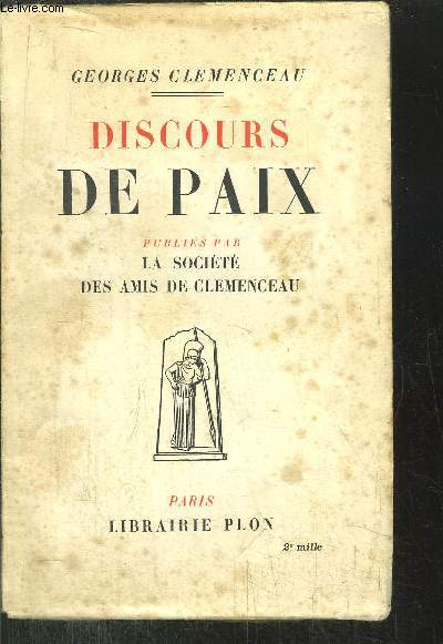 DISCOURS DE PAIX