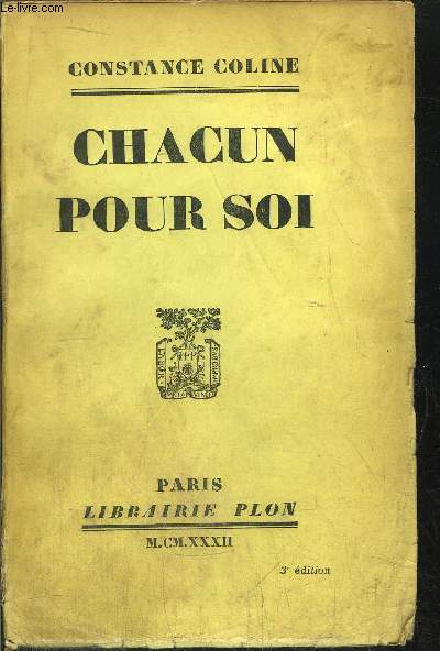CHACUN POUR SOI
