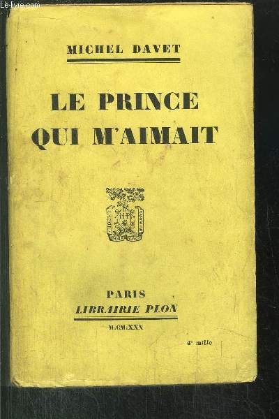 LE PRINCE QUI M'AIMAIT