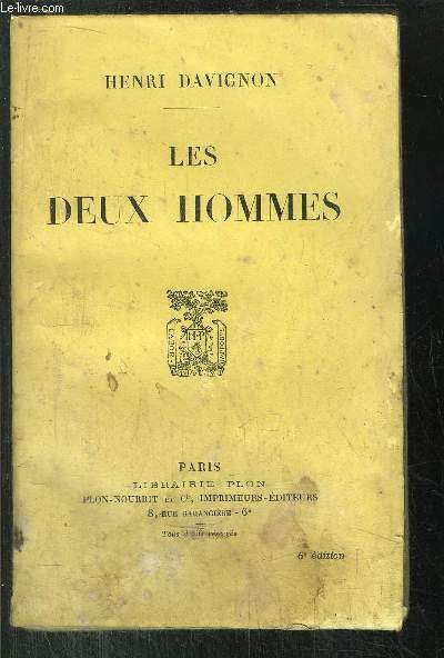 LES DEUX HOMMES