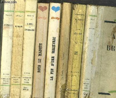 LOT DE 7 LIVRES : DONT TITRES EN NOTICE : Sommaire des titres : Aurore de Brusfeld - Entre deux ames - Esclave... ou Reine? - La fin d'une Walkyrie - Sous le masque - Le secret du Kou-Kou-Noor - Malereyne - ...