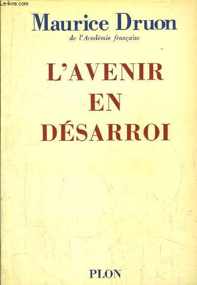 L'AVENIR EN DESARROI