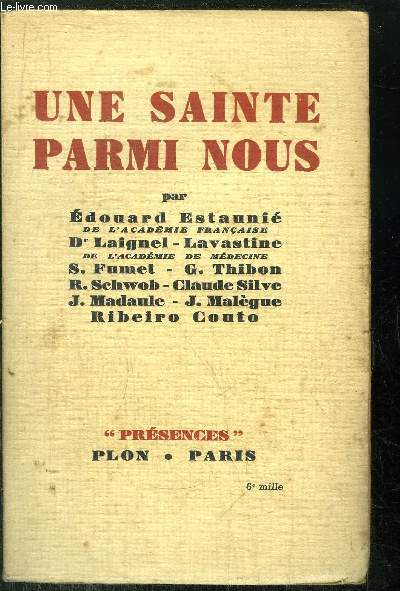 UNE SAINTE PARMI NOUS