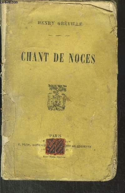 CHANT DE NOCES