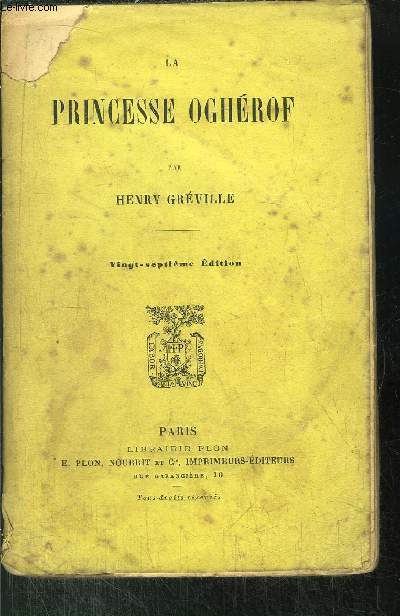 LA PRINCESSE OGHEROF