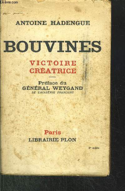 BOUVINES - VICTOIRE CREATRICE