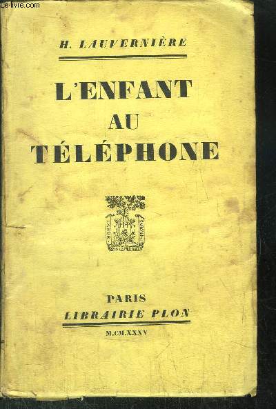 L'ENFANT AU TELEPHONE