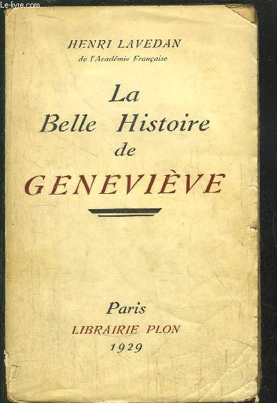 LA BELLE HISTOIRE DE GENEVIEVE