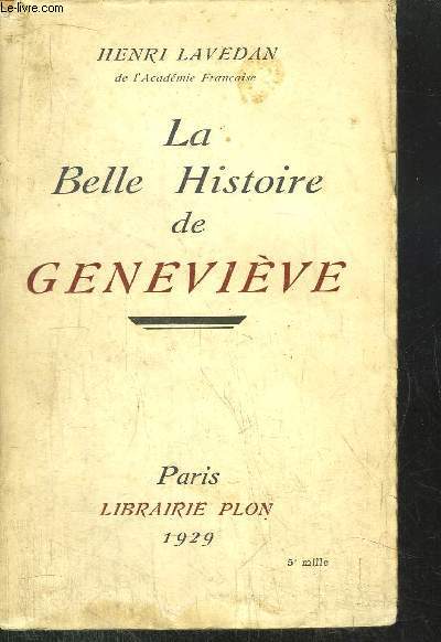 LA BELLE HISTOIRE DE GENEVIEVE