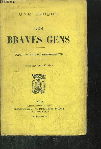 LES BRAVES GENS