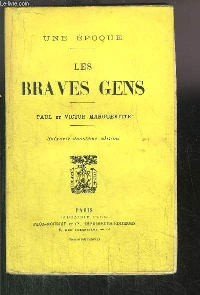 LES BRAVES GENS