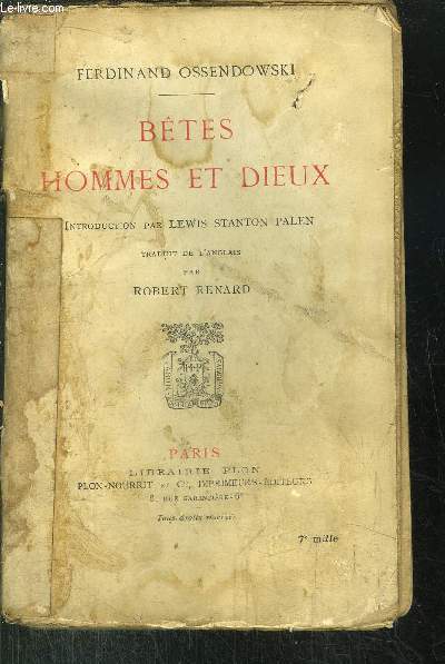 BETES HOMMES ET DIEUX