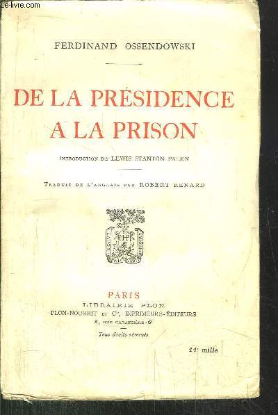 DE LA PRESIDENCE A LA PRISON