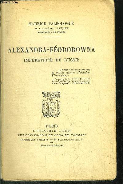 ALEXANDRA-FEODOROWNA