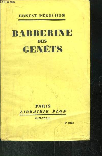 BARBERINE DES GENETS