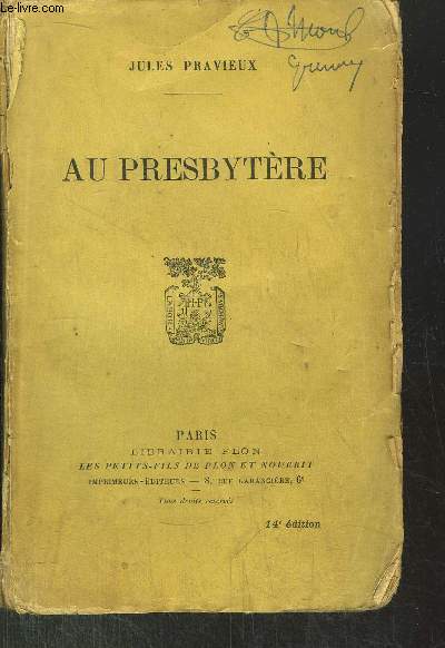 AU PRESBYTERE