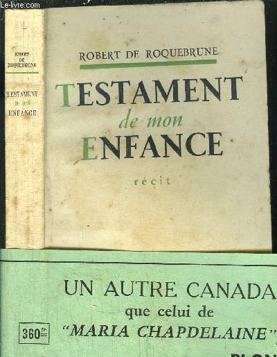 TESTAMENT DE MON ENFANCE