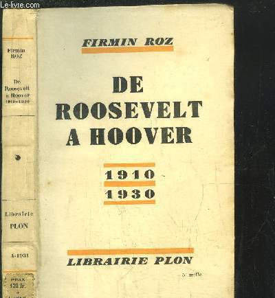 DE ROOSEVELT A HOOVER 1910-1930