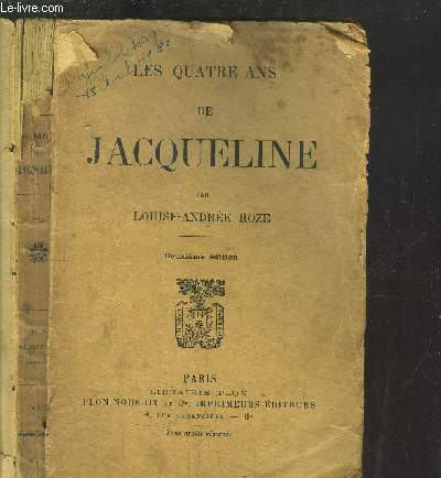LES QUATRE ANS DE JACQUELINE