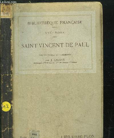 SAINT VINCENT DE PAUL