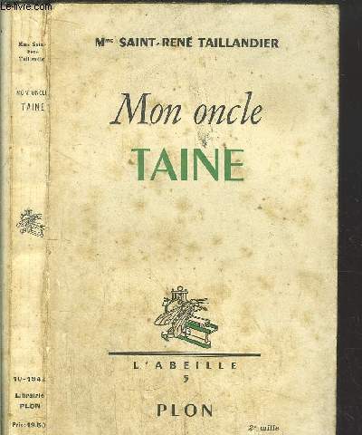MON ONCLE TAINE - COLLECTION ABEILLE N5