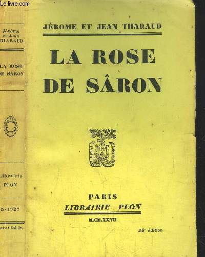 LA ROSE DE SARON