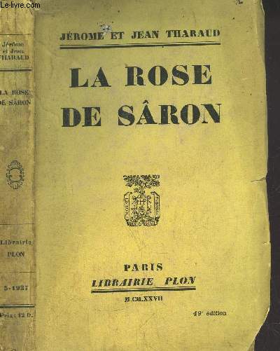 LA ROSE DE SARON