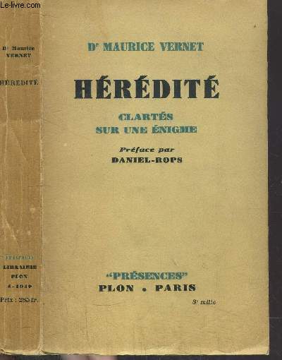 HEREDITE - CLARTES SUR UNE ENIGME