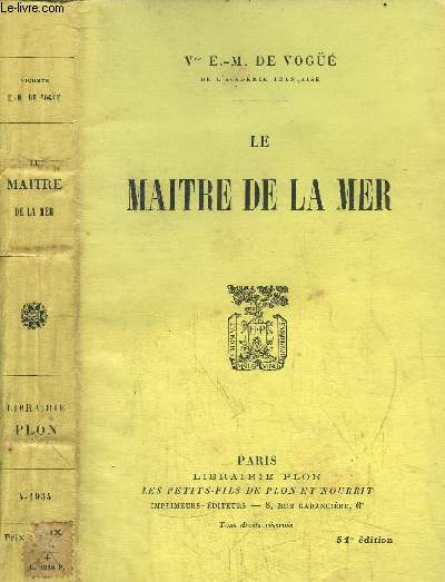 LE MAITRE DE LA MER