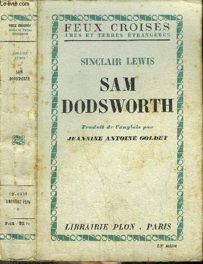 SAM DODSWORTH- COLLECTION FEUX CROISES