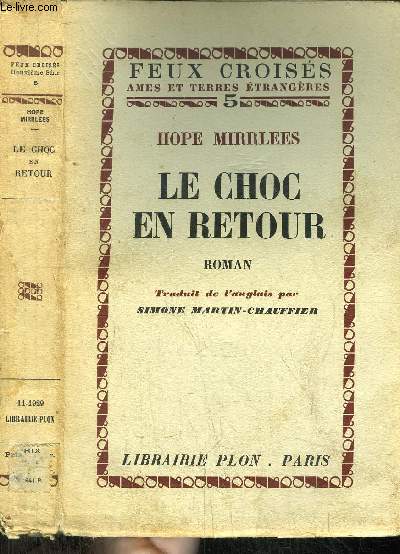 LE CHOC EN RETOUR- COLLECTION FEUX CROISES N5
