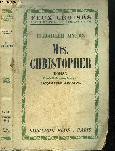 MRS. CHRISTOPHER- COLLECTION FEUX CROISES