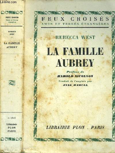 LA FAMILLE AUBREY- COLLECTION FEUX CROISES