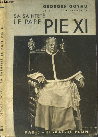 SA SAINTETE LE PAPE PIE XI