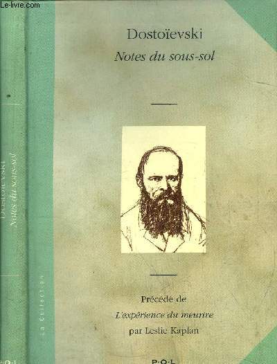NOTES DU SOUS-SOL