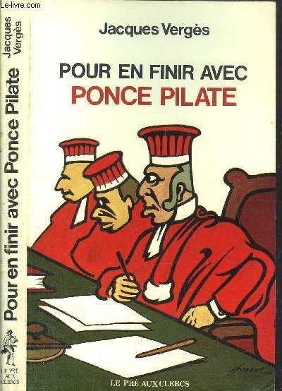 POUR EN FINIR AVEC PONCE PILATE