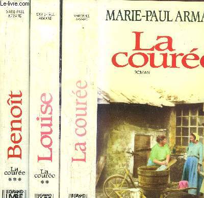 LA COUREE - 3 VOLUMES - TOMES I+II+III