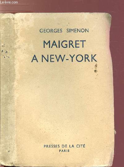 MAIGRET A NEW-YORK