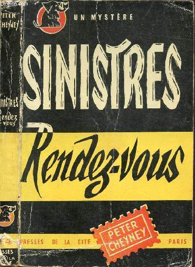 SINISTRES RENDEZ-VOUS- COLLECTION 