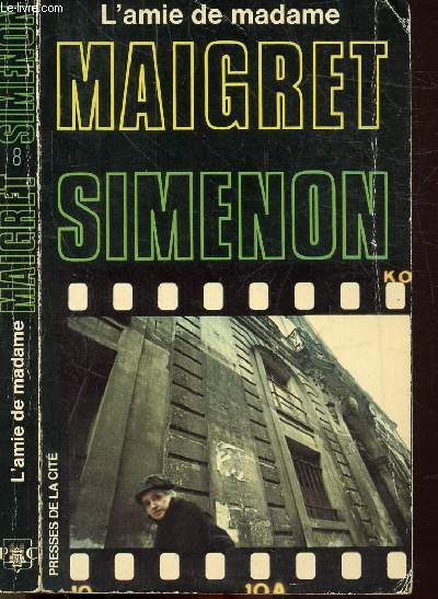 L'AMIE DE MADAME MAIGRET - COLLECTION MAIGRET N8