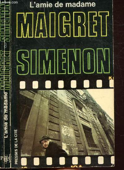 L'AMIE DE MADAME MAIGRET - COLLECTION MAIGRET N8