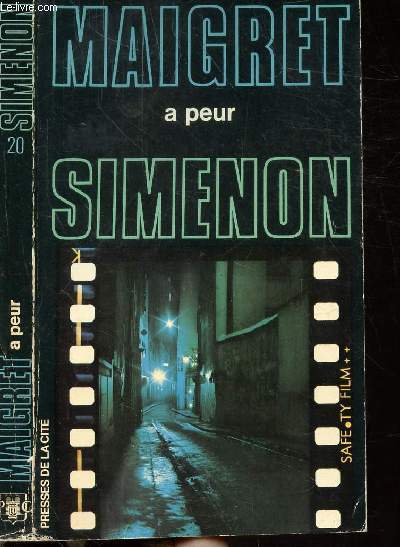 MAIGRET A PEUR - COLLECTION MAIGRET N20