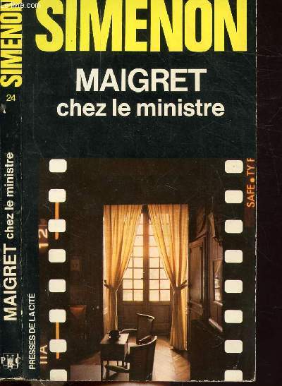 MAIGRET CHEZ LE MINISTRE - COLLECTION MAIGRET N24