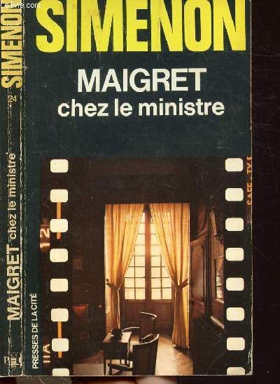 MAIGRET CHEZ LE MINISTRE - COLLECTION MAIGRET N24