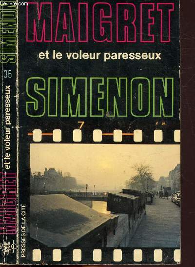 MAIGRET ET LE VOLEUR PARESSEUX - COLLECTION MAIGRET N35