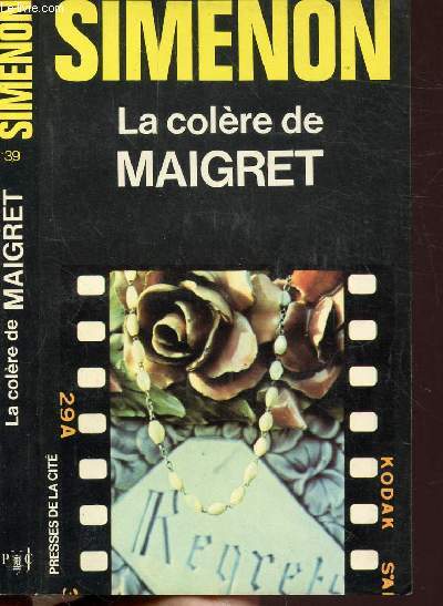 LA COLERE DE MAIGRET - COLLECTION MAIGRET N39