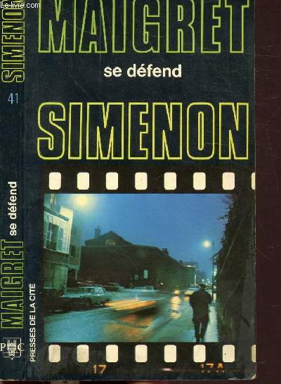 MAIGRET SE DEFEND - COLLECTION MAIGRET N41