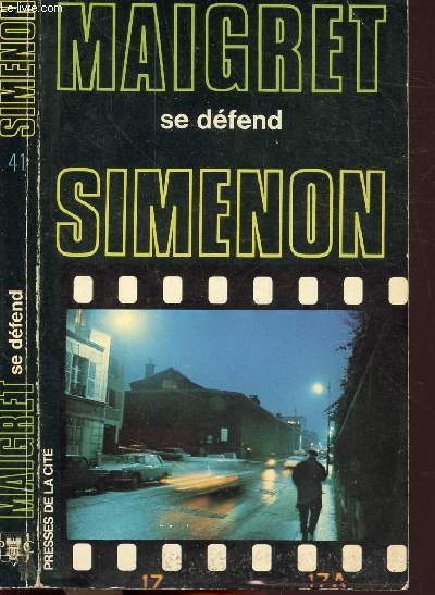 MAIGRET SE DEFEND - COLLECTION MAIGRET N41