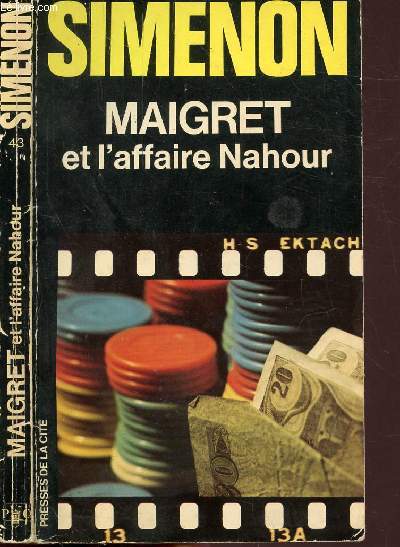 MAIGRET ET L'AFFAIRE NAHOUR - COLLECTION MAIGRET N43