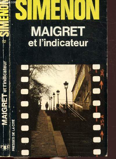 MAIGRET ET L'INDICATEUR - COLLECTION MAIGRET N52